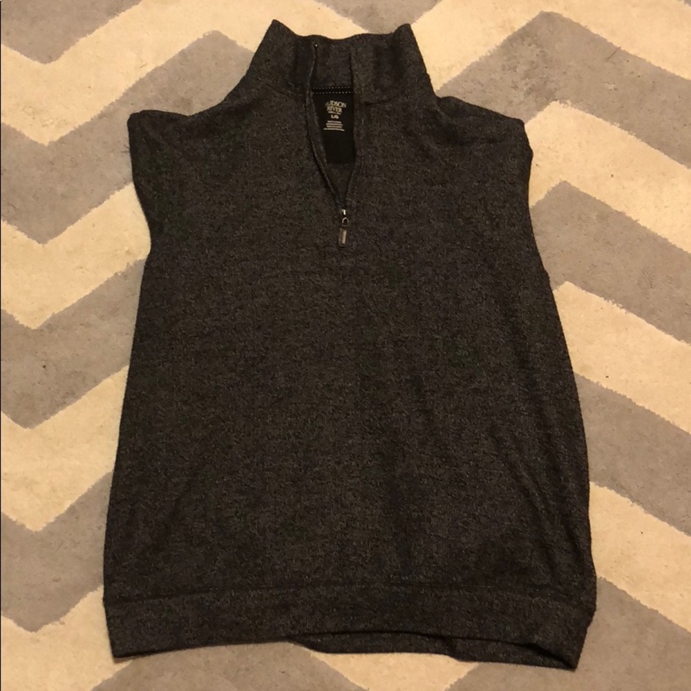 Grey Hudson River Pull Over Jacket